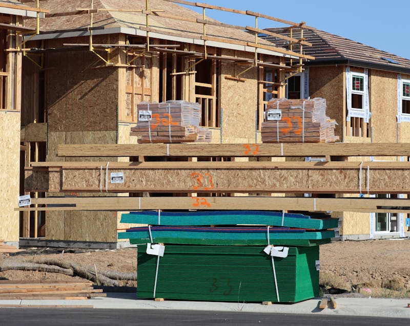 building a house